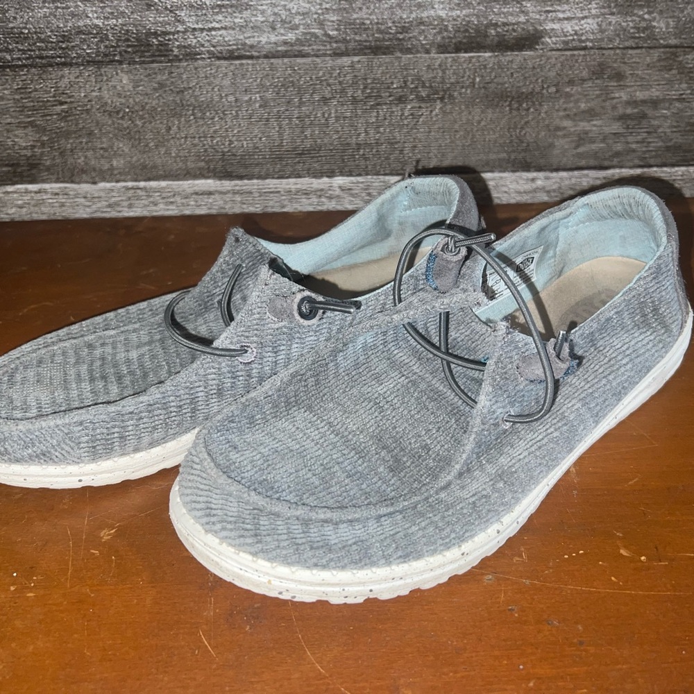 Hey Dude Gray Women’s Loafers